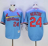 St. Louis Cardinals #24 Whitey Herzog Blue 1982 Turn Back The Clock Stitched Baseball Jersey,baseball caps,new era cap wholesale,wholesale hats